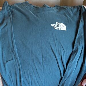 The North Face Teal Long Sleeve Shirt